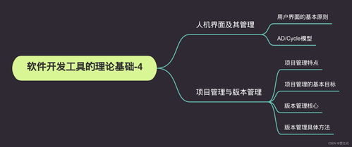 軟件開(kāi)發(fā)工具的理論基礎(chǔ) 4 人機(jī)界面及其管理 項(xiàng)目管理與版本管理